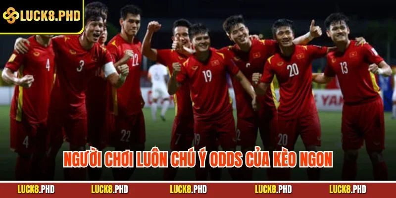 Người chơi luôn chú ý odds của kèo ngon